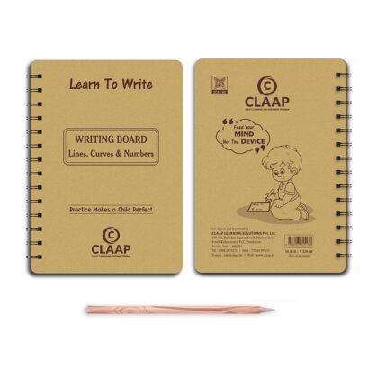 Claap Writing Practice Board Book – Numeracy