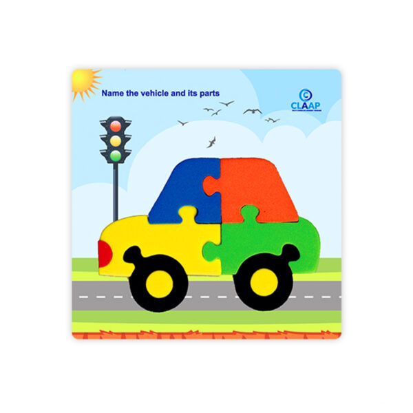 Claap Board Puzzle – Modes Of Transport (Pack of 4) - Image 4