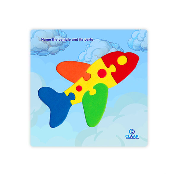 Claap Board Puzzle – Modes Of Transport (Pack of 4) - Image 5