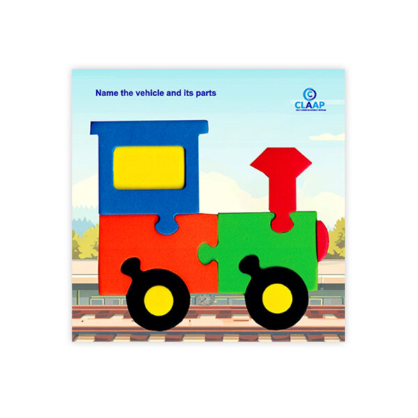 Claap Board Puzzle – Modes Of Transport (Pack of 4) - Image 6