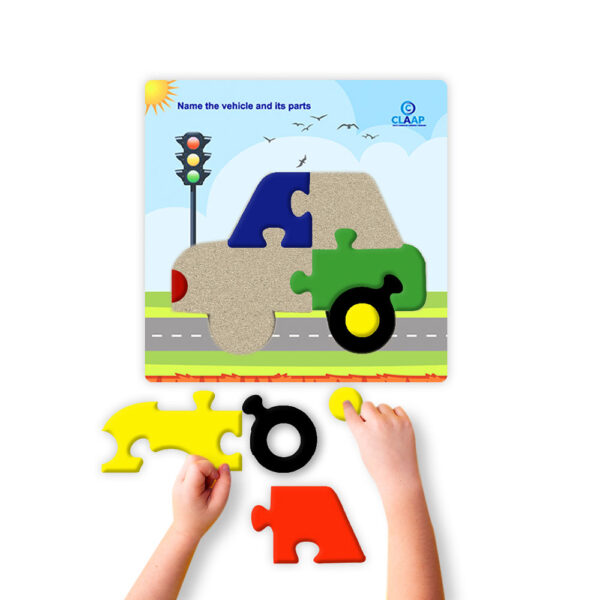 Claap Board Puzzle – Modes Of Transport (Pack of 4)