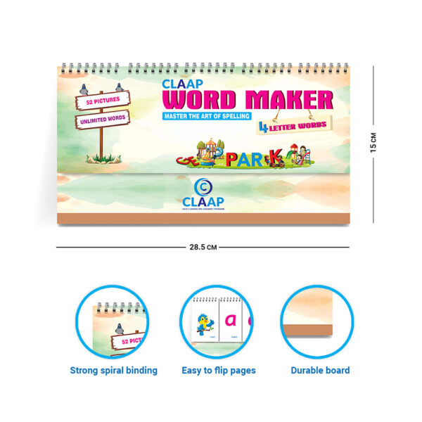 Claap Word Maker - 4 Letter - Image 2