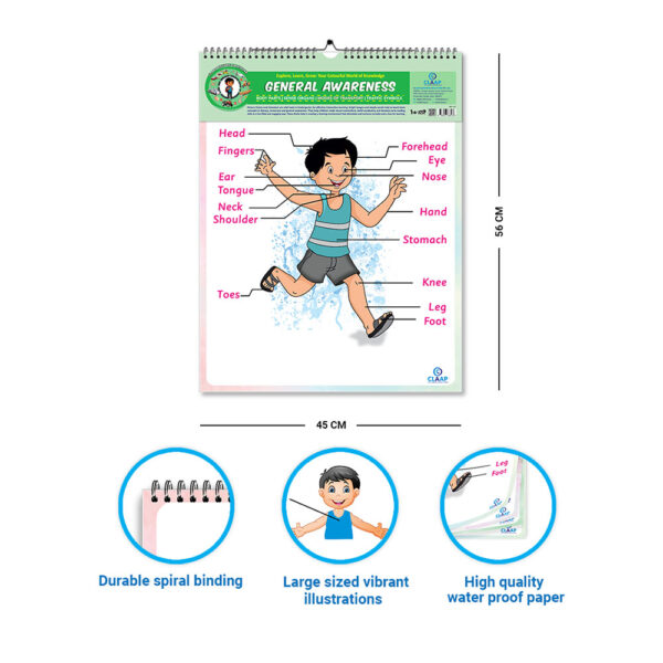 Claap Picture Calendar For Kids – General Awareness Edition - Image 3