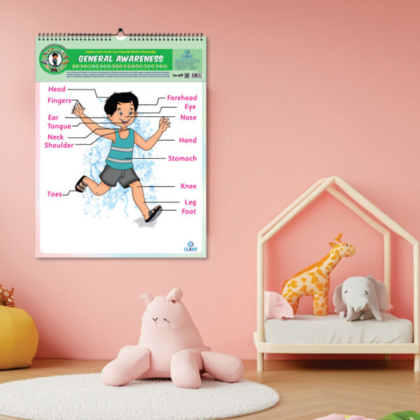 Claap Picture Calendar For Kids – General Awareness Edition