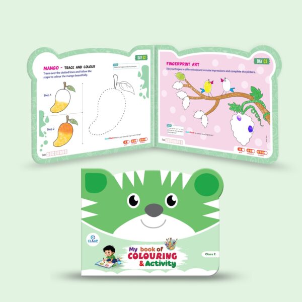 My Book of Colouring & Activity – Class 2 | Explore, Create & Colour with Joy - Image 2