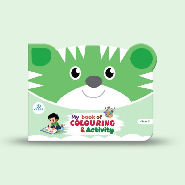 My Book of Colouring & Activity – Class 2 | Explore, Create & Colour with Joy