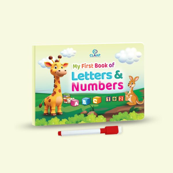 My First Book of Letters & Numbers – Wipe-Clean Activity Book