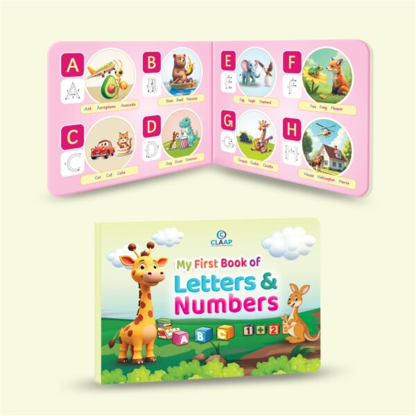 My First Book of Letters & Numbers – Wipe-Clean Activity Book - Image 4