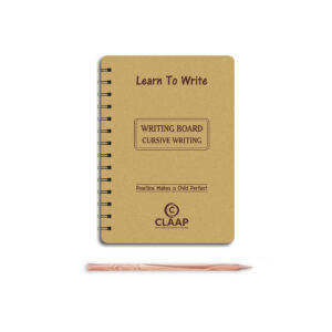 Claap Writing Practice Board Book - English Cursive
