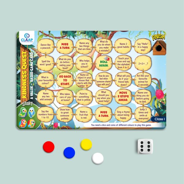Game Card for Classes I & II – Kindness Quest - Image 3