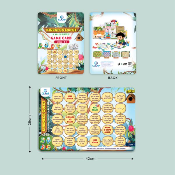 Game Card for Classes I & II – Kindness Quest - Image 2