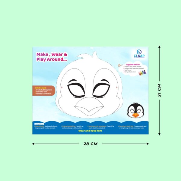 Play & Learn Colouring Sheets – Pack of 4 – Make, Wear & Play Around - Image 3